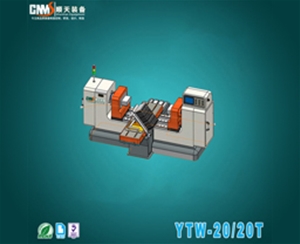 卧式双动伺服电堆组装液压力机